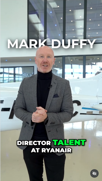 Mark Duffy, Director Talent chez Ryanair — vidéo Ryanair Future Flyer Academy